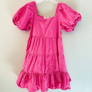 The Golden Globe Dress-Pink-Size Small-100% Cotton